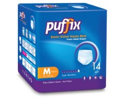 Puffix Külotlu Hasta Bezi  ( Medium, 14 PC )